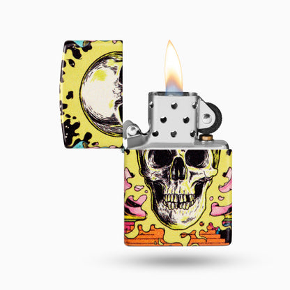 Zippo Trippẏ Skull Windproof Lighter