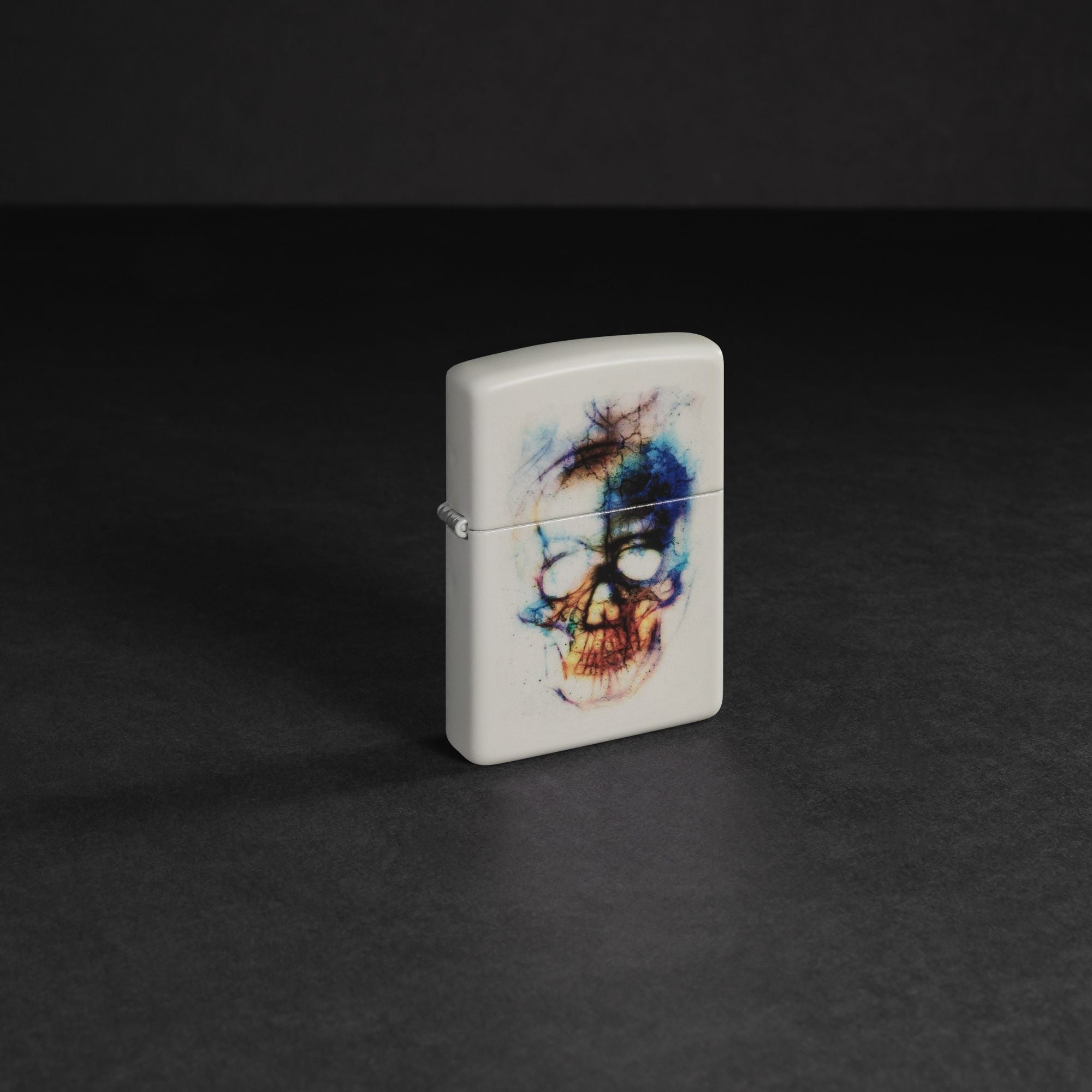 Zippo Skull Print Design Windproof Lighter
