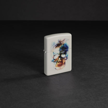 Zippo Skull Print Design Windproof Lighter
