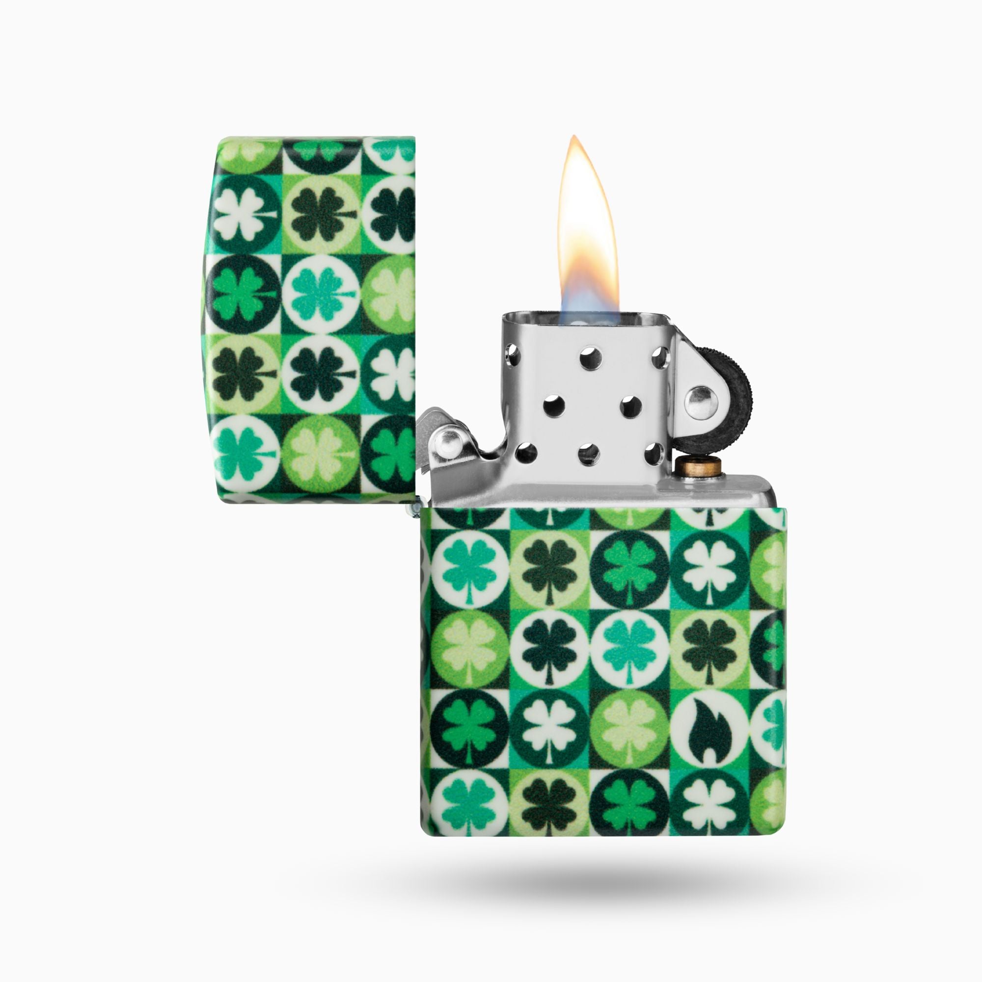 Zippo Clover Design WIndproof Lighter