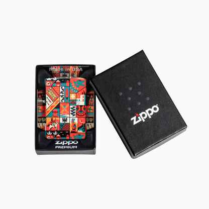 Zippo Old Ages Design Windproof Lighter