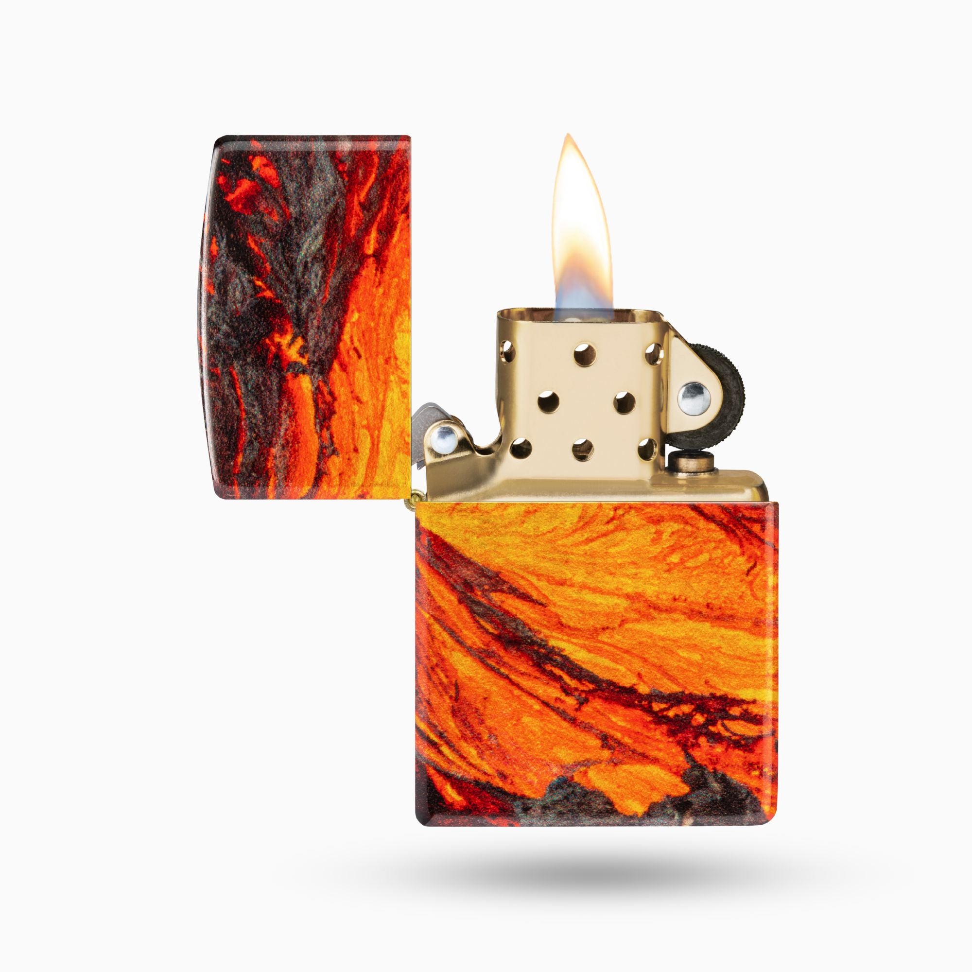Zippo Lava Flow Design WIndproof Lighter