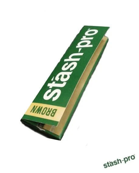Stash pro Brown Rolling paper Booklet (king size) - 32 pc in each booklet
